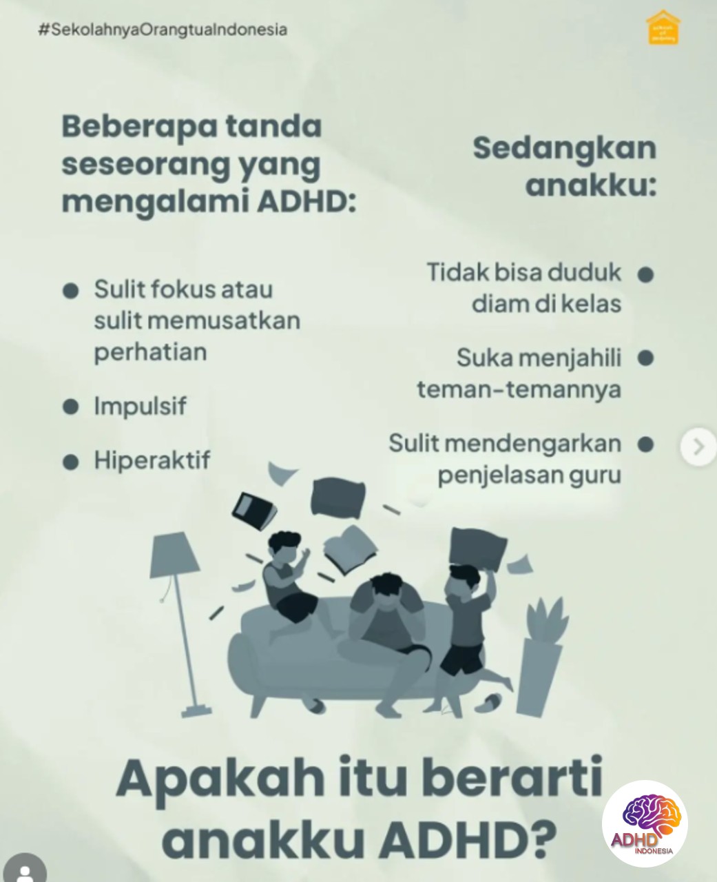 Ciri dan Gejala ADHD pada Anak Usia Dini di Kabupaten Buru Selatan